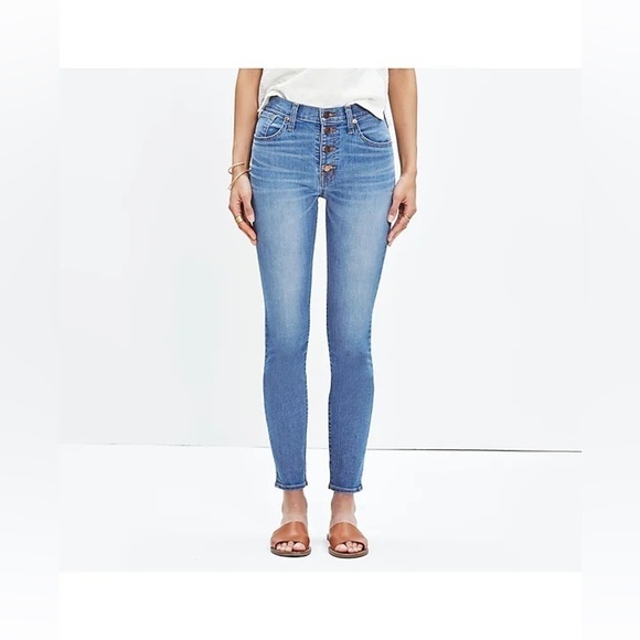 Madewell Denim - 9” Madewell High-Rise Skinny Jeans